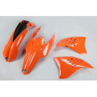 Plastic Kit orange for Ktm EXC 125/XC W125 - EXC 200 - EXC 250/XC W250 - EXC-F 250/XCF W250 - EXC 300/XC W300 - EXC-F 350/XC....