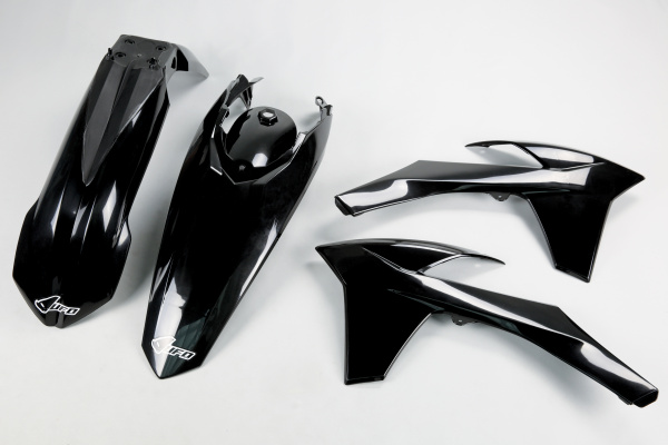 Plastic kit Ktm - black - REPLICA PLASTICS - KTKIT513-001 - UFO Plast