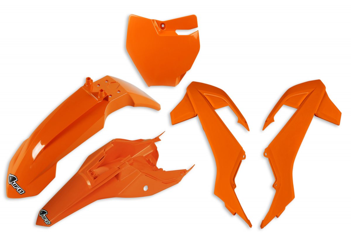 Plastic Kit orange for Ktm SX 65 (2016-23) - REPLICA PLASTICS - KTKIT526-127 - Ufo Plast