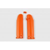 Fork slider protectors - orange 127 - Ktm - REPLICA PLASTICS - KT04011-127 - UFO Plast