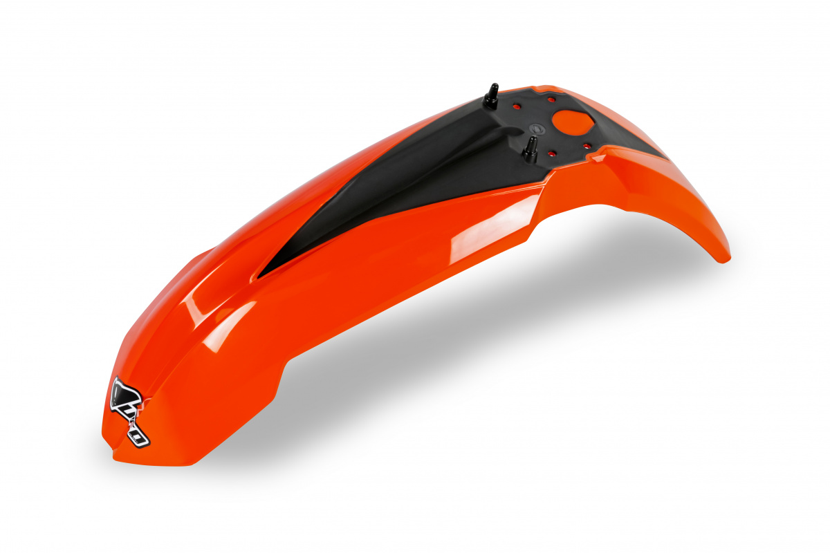 Front fender - neon orange - Ktm - REPLICA PLASTICS - KT04040-FFLU - UFO Plast