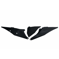 Side Panels black for Ktm SX 250/XC 250 - SX 125/XC 125 - EXC 125/XC W125 - SX 150 - EXC 150/XC W150 / XC W150TPI - EXC 250/....