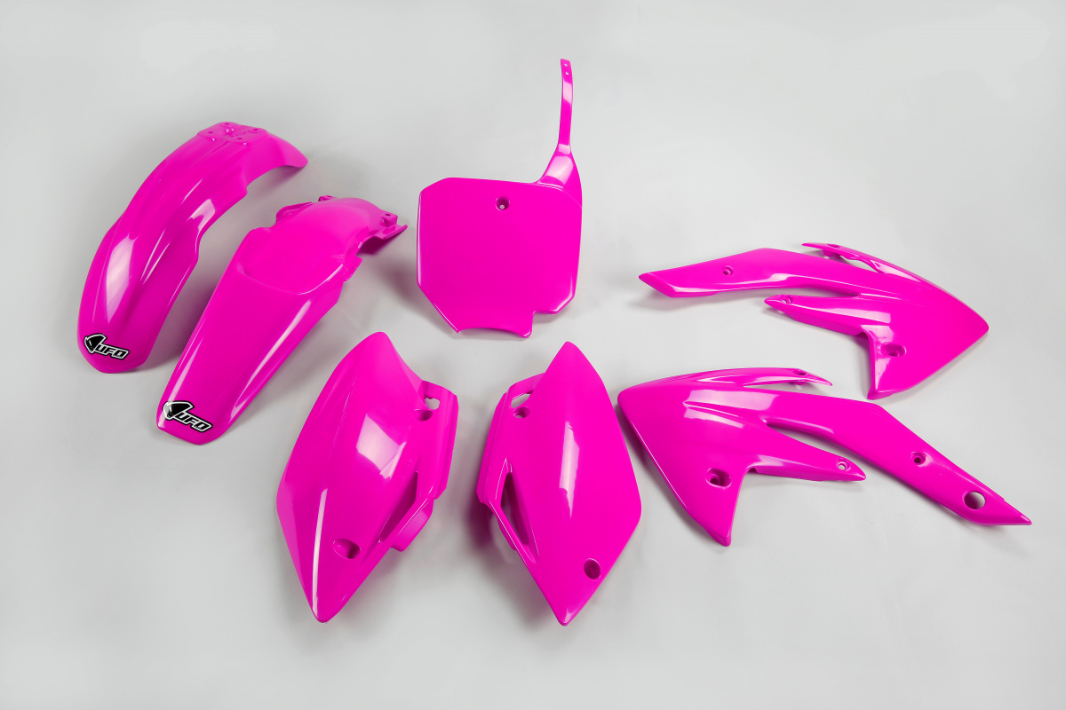 Plastic kit Honda - neon pink - REPLICA PLASTICS - HOKIT111-P - UFO Plast