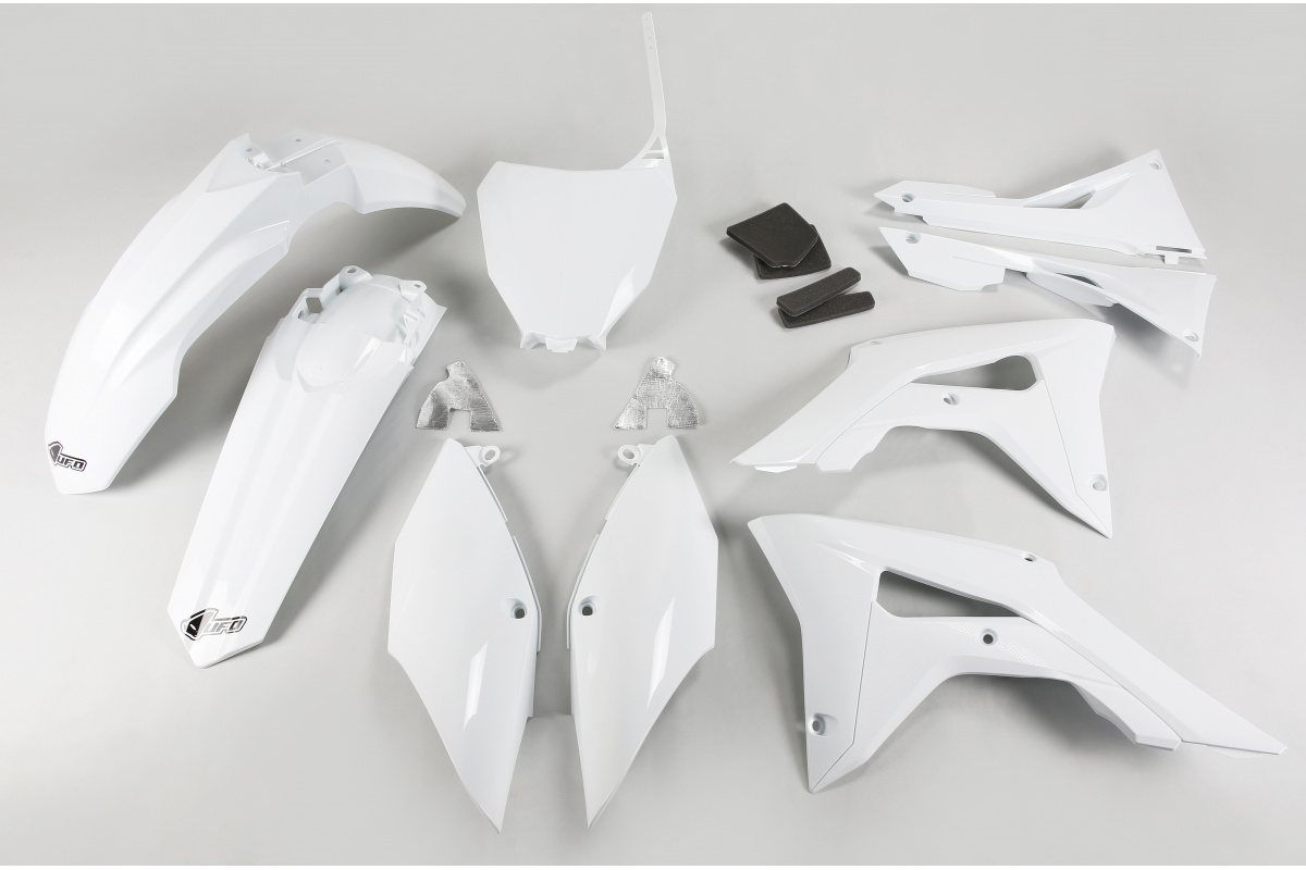 Plastic kit Honda - white 041 - REPLICA PLASTICS - HOKIT123-041 - UFO Plast