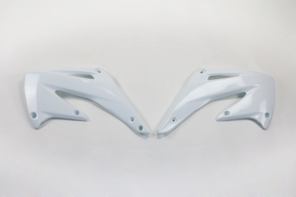 Radiator covers - white 041 - Honda - REPLICA PLASTICS - HO03693-041 - UFO Plast