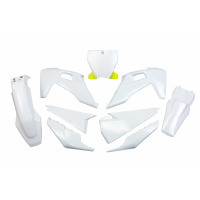 Plastic kit Husqvarna - white 041 - REPLICA PLASTICS - HUKIT622-041 - UFO Plast