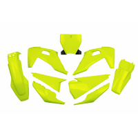 Plastic kit Husqvarna - neon yellow - REPLICA PLASTICS - HUKIT622-DFLU - UFO Plast