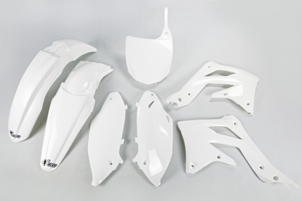 Plastic kit Kawasaki - white 047 - REPLICA PLASTICS - KAKIT217-047 - UFO Plast