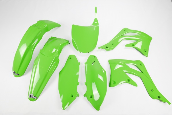 Plastic kit Kawasaki - green - REPLICA PLASTICS - KAKIT217-026 - UFO Plast