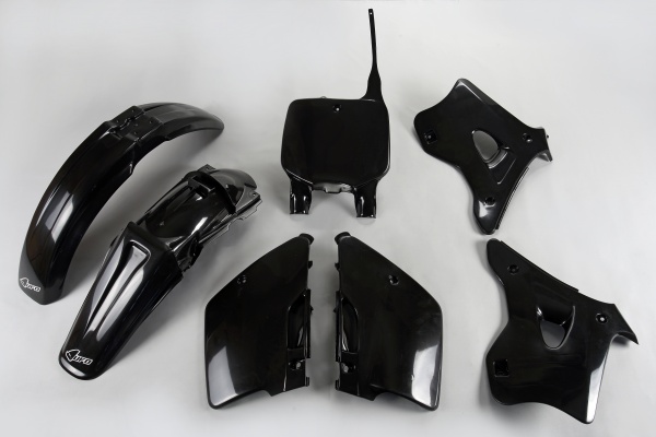 Plastic kit Kawasaki - black - REPLICA PLASTICS - KAKIT192-001 - UFO Plast