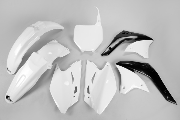 Plastic kit Kawasaki - white 047 - REPLICA PLASTICS - KAKIT205-047 - UFO Plast