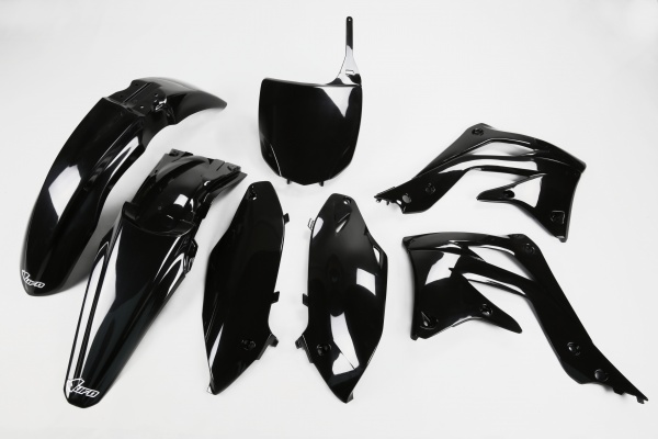 Plastic kit Kawasaki - black - REPLICA PLASTICS - KAKIT217-001 - UFO Plast