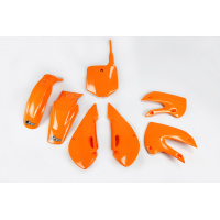 Plastic kit Kawasaki - orange 127 - REPLICA PLASTICS - KA37002-127 - UFO Plast