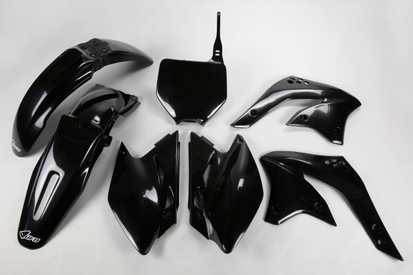 Plastic kit Kawasaki - black - REPLICA PLASTICS - KAKIT205-001 - UFO Plast