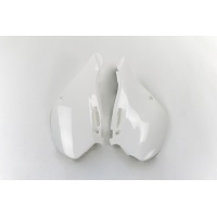 Side Panels white for Kawasaki KX 125 (1999-02) - KX 250 (1999-02) - REPLICA PLASTICS - KA03721-047 - Ufo Plast