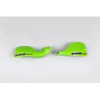 Mixed spare parts / Handguards - green - Kawasaki - REPLICA PLASTICS - KA03728-026 - UFO Plast