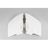 Side panels - white 047 - Kawasaki - REPLICA PLASTICS - KA02769-047 - UFO Plast