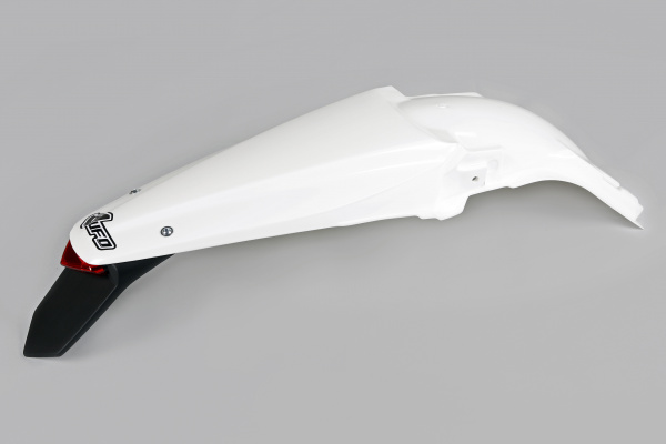 Rear fender / Enduro LED - white 047 - Kawasaki - REPLICA PLASTICS - KA04704-047 - UFO Plast