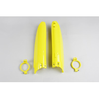 Fork slider protectors - yellow 102 - Suzuki - REPLICA PLASTICS - SU03905-102 - UFO Plast