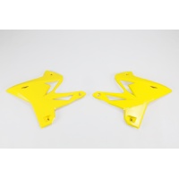 Radiator covers / Restyling - yellow 101 - Yamaha - REPLICA PLASTICS - YA04834-101 - UFO Plast