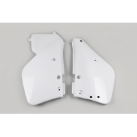 Side panels - white 046 - Yamaha - REPLICA PLASTICS - YA02804-046 - UFO Plast