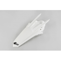 Rear fender / With pins - white 047 - Ktm - REPLICA PLASTICS - KT04081-047 - UFO Plast