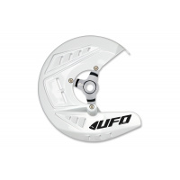 Disc Covers white for Honda CRF 250R (2013-21) - CRF 450R (2013-20) - CRF 250RX (2019-21) - CRF 450RX (2017-20) - REPLICA PLA...