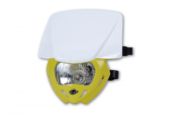 Motocross Panther headlight yellow - Headlight - PF01709-W102 - UFO Plast