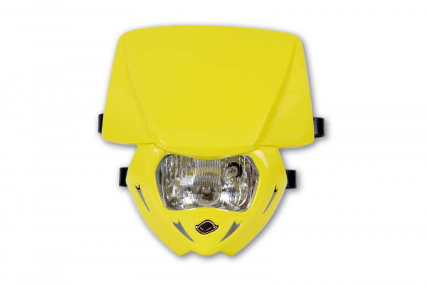 Motocross Panther headlight yellow - Headlight - PF01708-102 - UFO Plast
