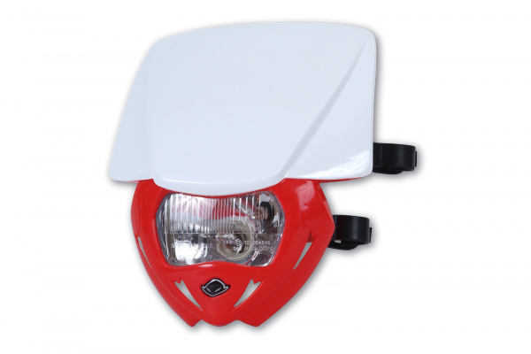 Motocross Panther headlight red - Headlight - PF01709-W070 - UFO Plast