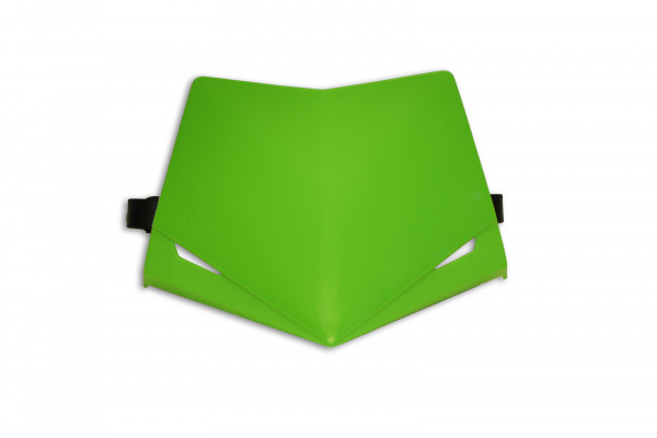 Replacement plastic for motocross Stealth headlight upper part green - Headlight - PF01713-026 - UFO Plast