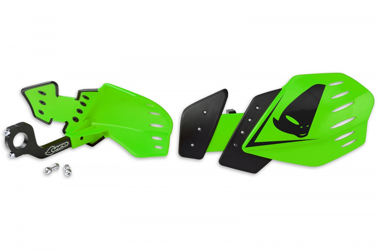 Motocross handguards Guardian green - Handguards - PM01656-026 - Ufo Plast