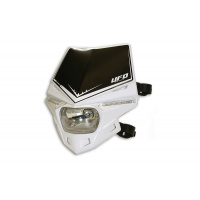 Motocross Stealth headlight white - Headlight - PF01715-041 - Ufo Plast