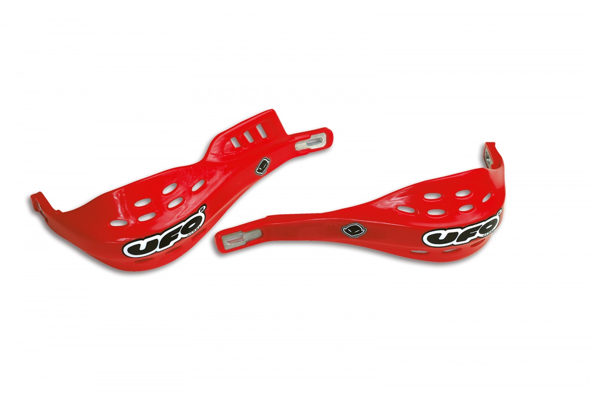 Motocross handguards Jumpy red - Handguards - PM01619-070 - Ufo Plast