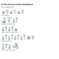 Motocross full plastic fastener kit for Ktm - Altri accessori - AC02439 - UFO Plast