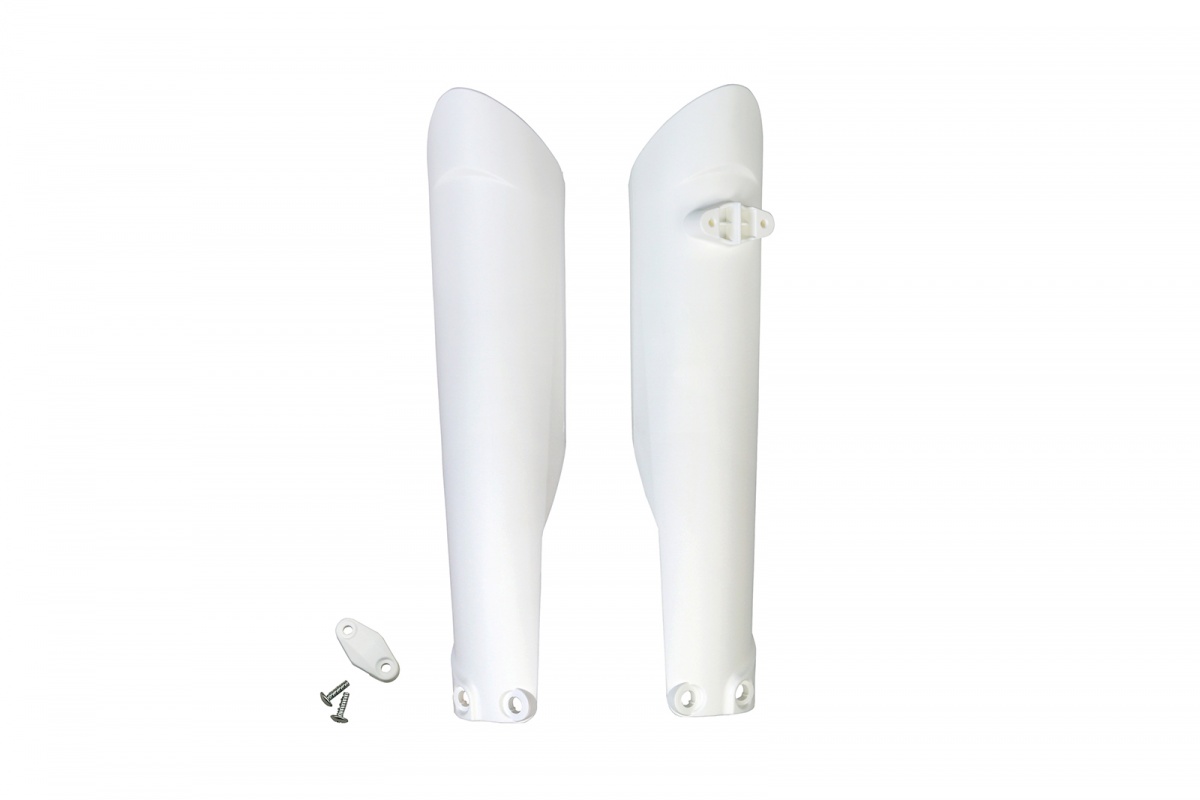 Fork slider protectors - white 20-21 - Ktm - REPLICA PLASTICS - KT04055-042 - UFO Plast