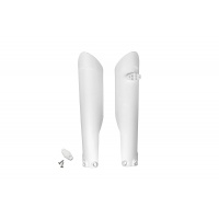 Fork Slider Protectors white for Ktm SX 250/XC 250 - SX 125/XC 125 - EXC 125/XC W125 - SX 150 - EXC 150/XC W150 / XC W150TPI....