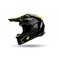 Motocross Intrepid helmet black and neon yellow - PROTECTION - HE155 - UFO Plast