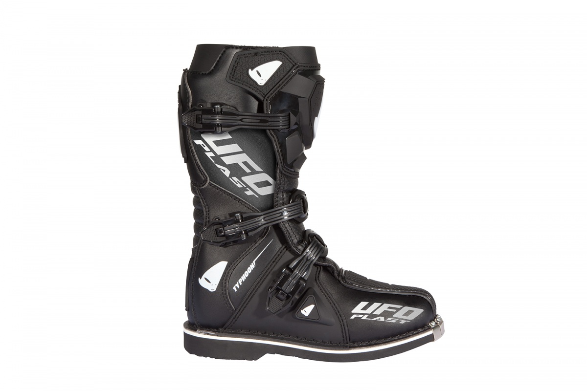 Motocross Typhoon boots for kids black - Boots - BO011-K - UFO Plast