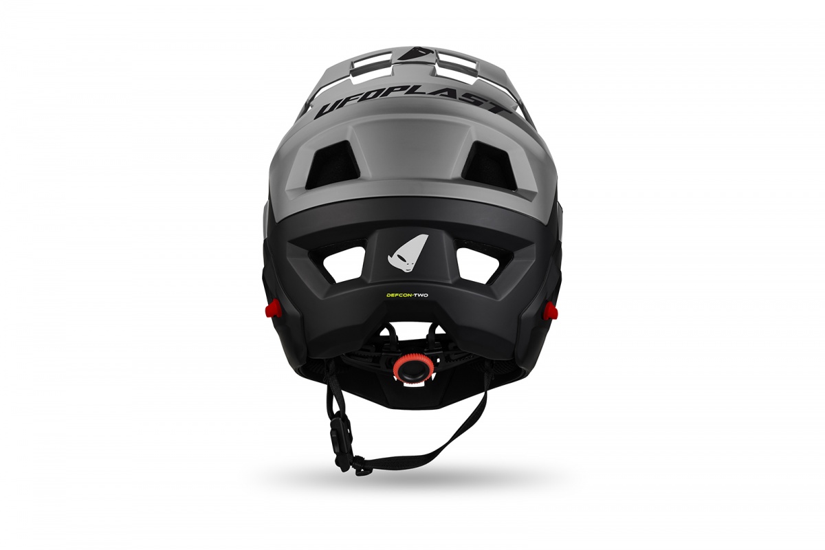 Mtb Defcon two helmet black and grey - Helmets - HE15002-E - Ufo Plast