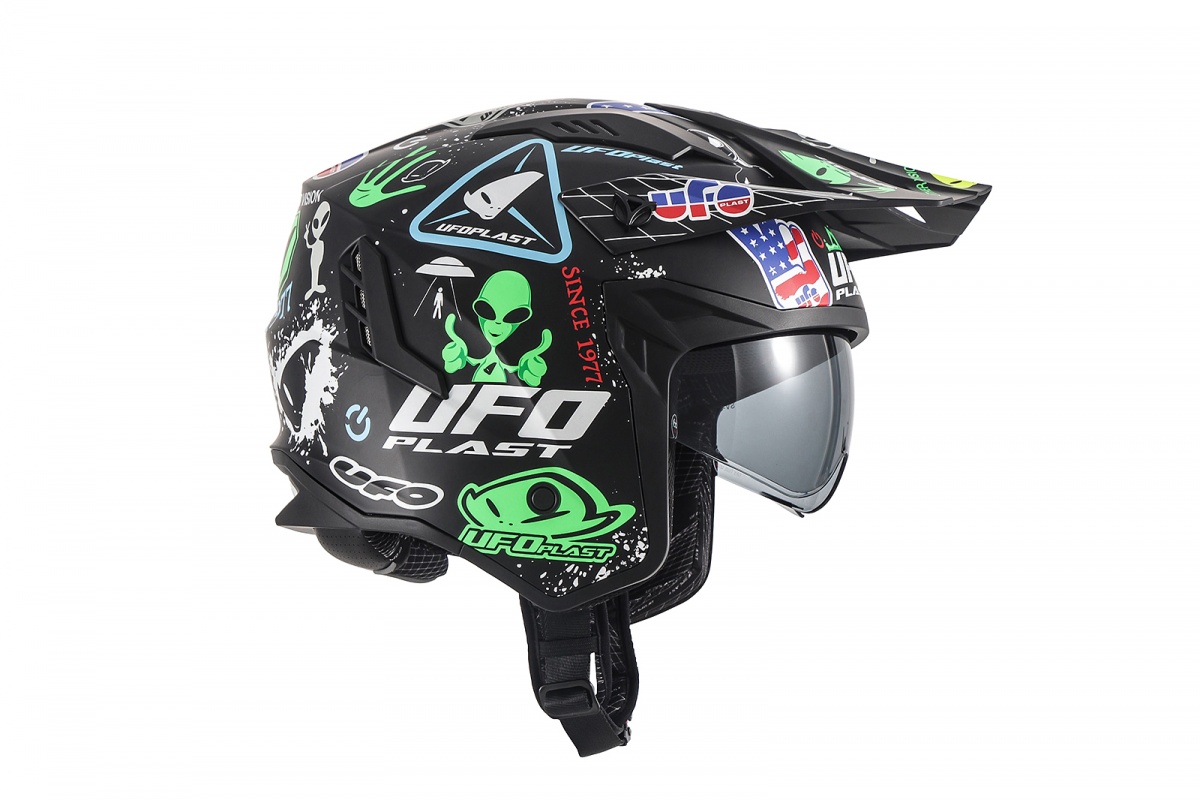 Sheratan cross jet helmet white - Helmets - HE13002-U - UFO Plast