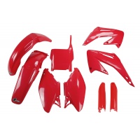 Full plastic kit Honda - red - REPLICA PLASTICS - HOKIT102F-070 - UFO Plast