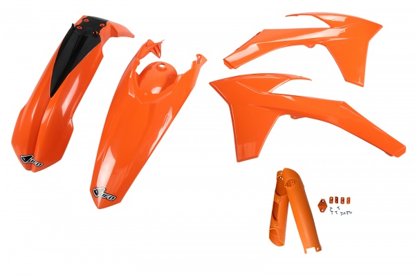 Full plastic kit Ktm - orange - REPLICA PLASTICS - KTKIT513F-127 - UFO Plast