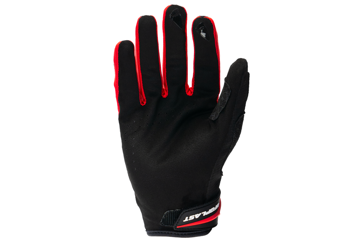 Motocross Hayes gloves red and black - Gloves - GL13001-KB - Ufo Plast