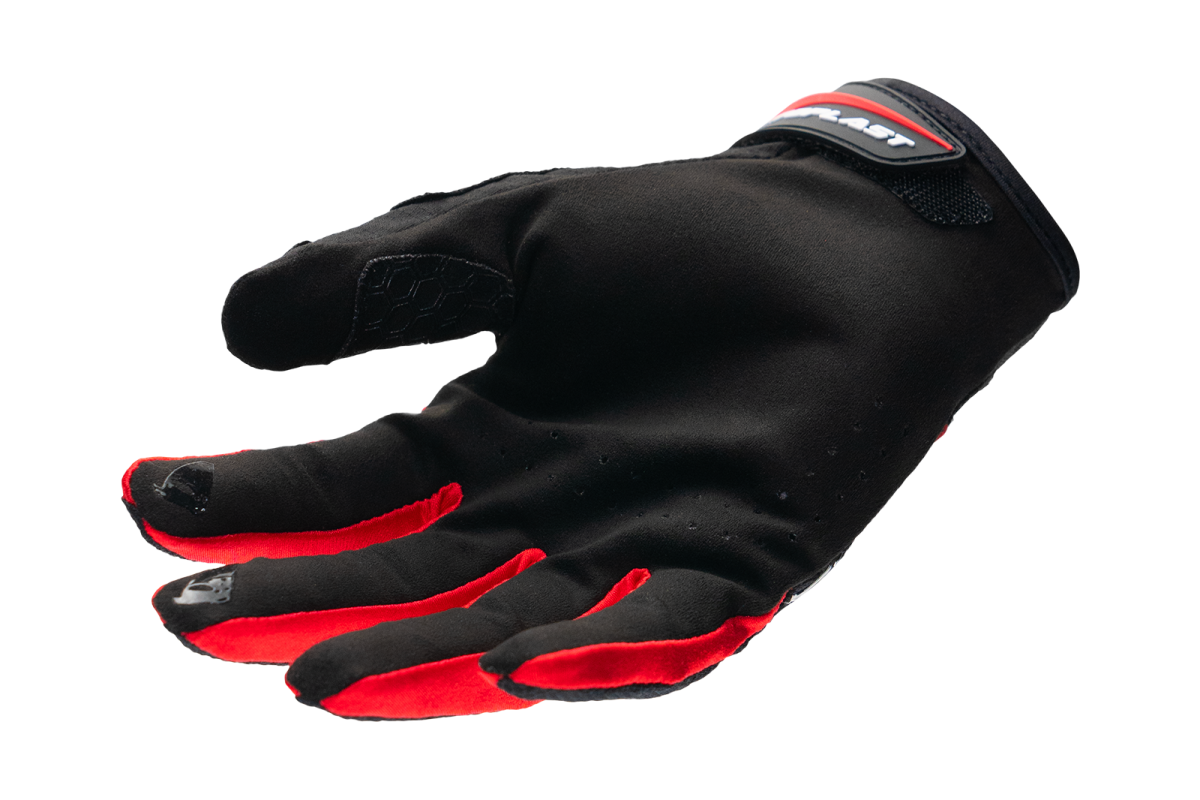 Motocross Hayes gloves red and black - Gloves - GL13001-KB - UFO Plast