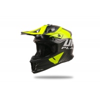 Motocross Intrepid helmet black and neon yellow - Helmets - HE13400-KD - Ufo Plast