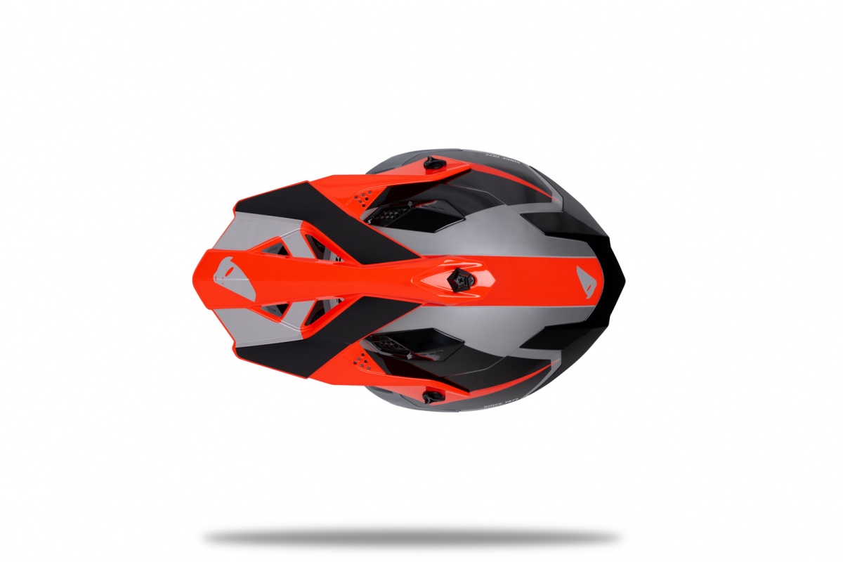 Motocross Intrepid helmet grey - Helmets - HE13400-EB - UFO Plast