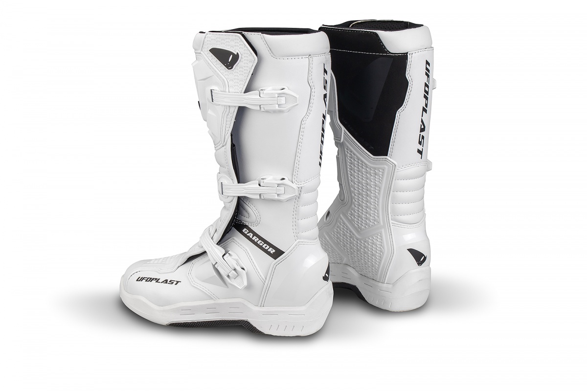 Motocross Gargor boots white - Boots - BO13002-WK - UFO Plast