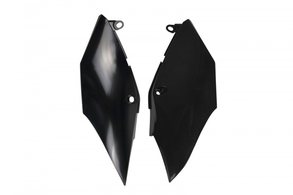 Side panels - black - Honda - REPLICA PLASTICS - HO04693-001 - UFO Plast